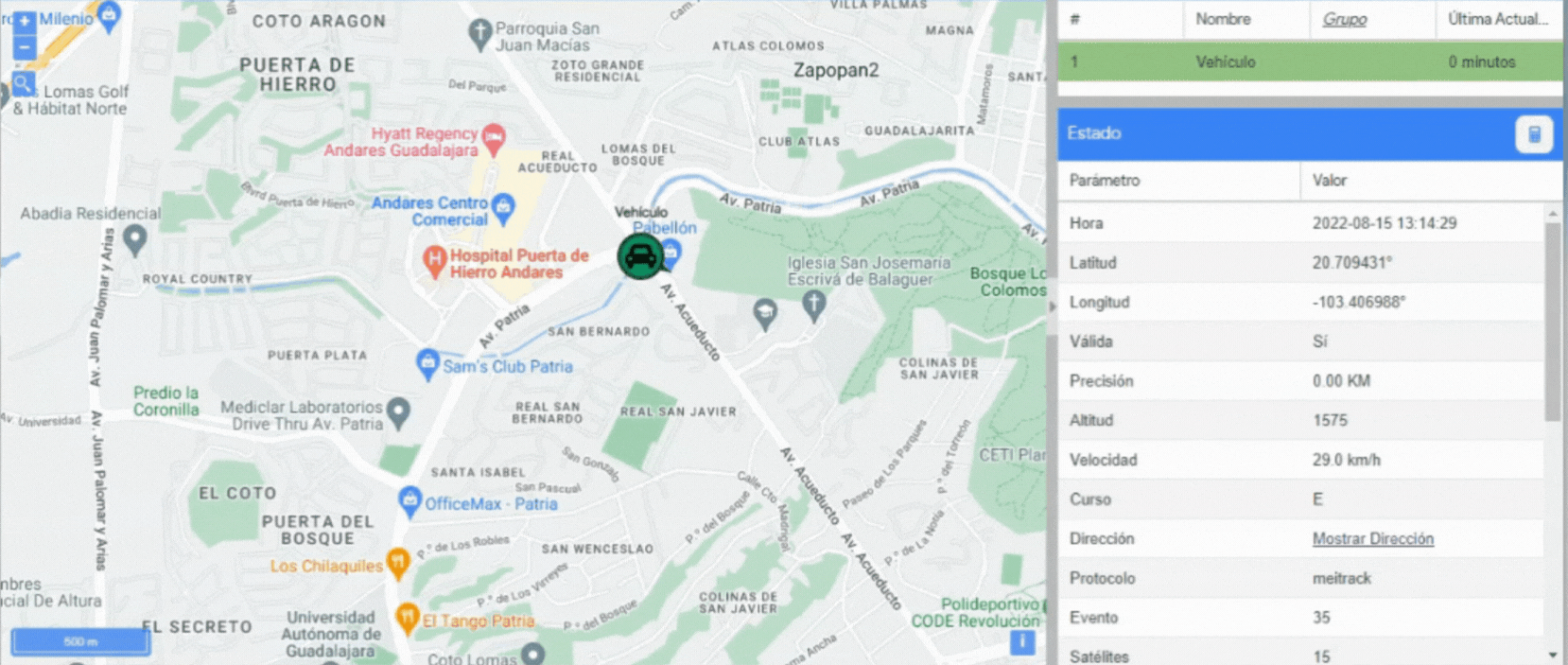 Mapy GPS + IoT Vialterna